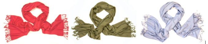 Cashmere sjaals van Counting Flowers