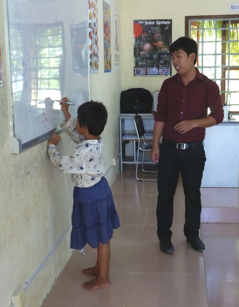 Meisjesonderwijs in Cambodja