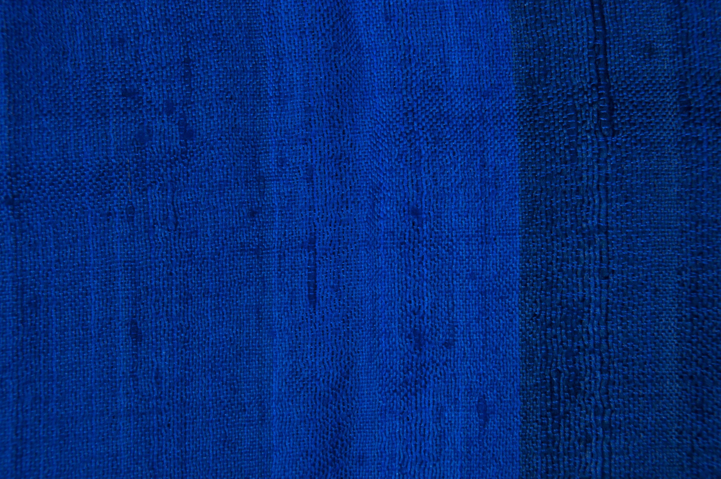 Zijden sjaal in blauw