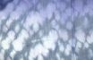 Silk shawl tie-dye blue violet