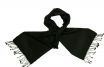 Sjaal van cashmere in zwart