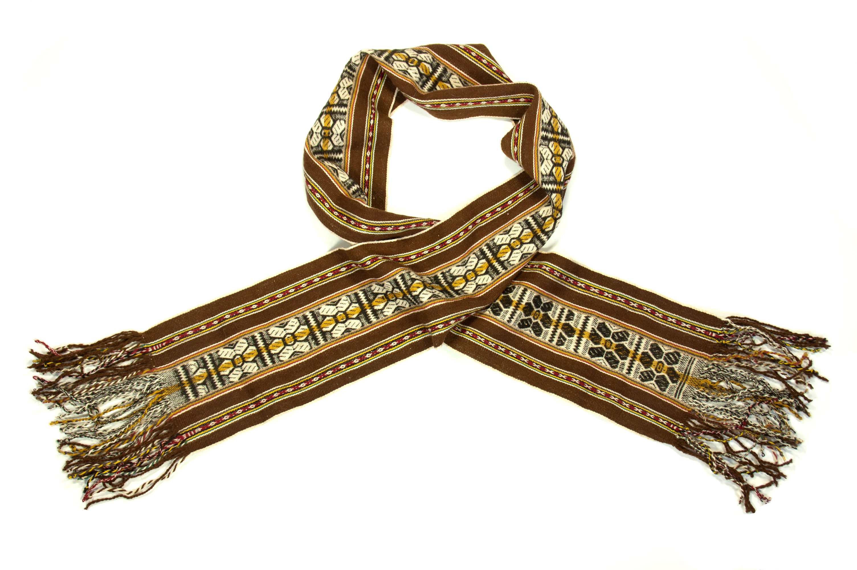 Alpaca scarf Andean heritage