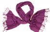 Cashmere shawl signal violet