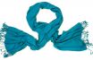 Cashmere sjaal in blauwgroen