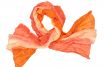 Silk scarf Vinita peach