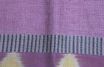 Pink silk scarf ikat