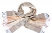 Silk fair trade shawl in natural dye