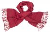 Alpaca scarf ruby red