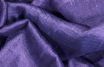 Zijden sjaal viooltjes paars