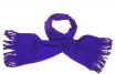 Cotton scarf violet purple