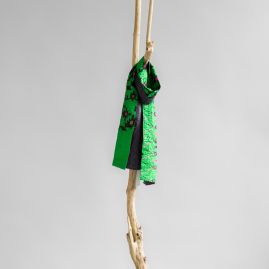 Silk scarf kantha swing