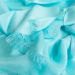 Silk scarf mint leaf