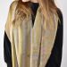 Silk scarf natural Numo