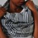 Cotton shawl Zinash zebra