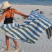 Beach towel Omo blauw