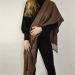 brown ecological Cashllama scarf