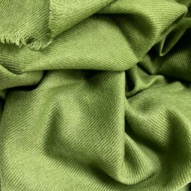 Cashmere stola/sjaal in groen