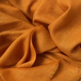 Cashmere stola in warm oranje