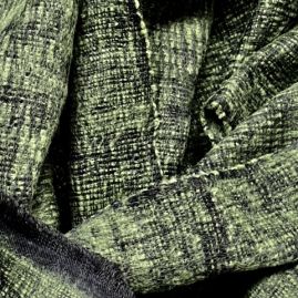 Groene sjaal van yakwol