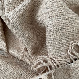 Cotton scarf in sand from Cambodia