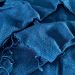 Jeans blue scarf in diamond pattern